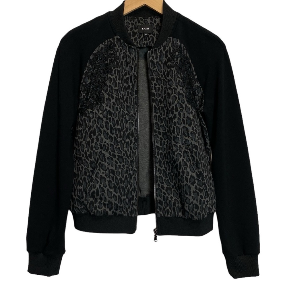 Kobi Halperin animal print bomber jacket - NWOT